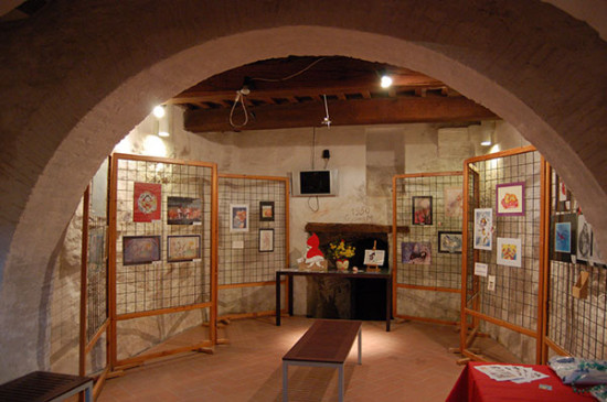 Foto della mostra in Casa Carducci