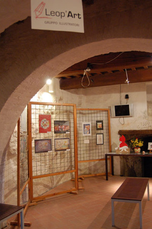 Foto della mostra in Casa Carducci