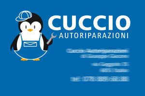 Biglietto da visita pinguino