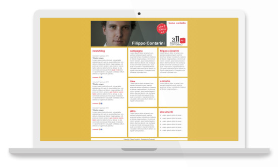 Website per politico